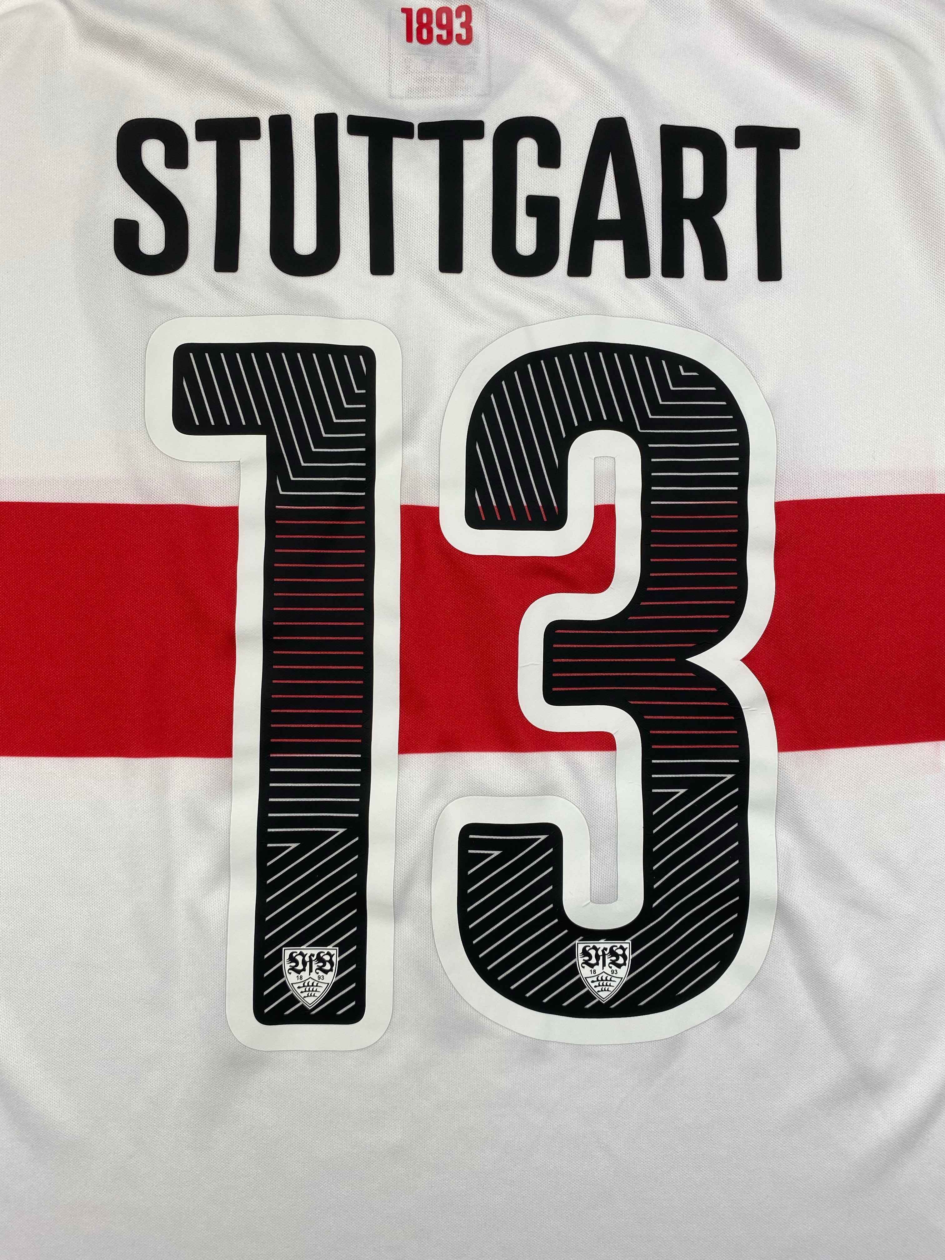 2015/16 Stuttgart U17 *Edición del jugador* Camiseta local L/S n.º 13 (M) 9/10 