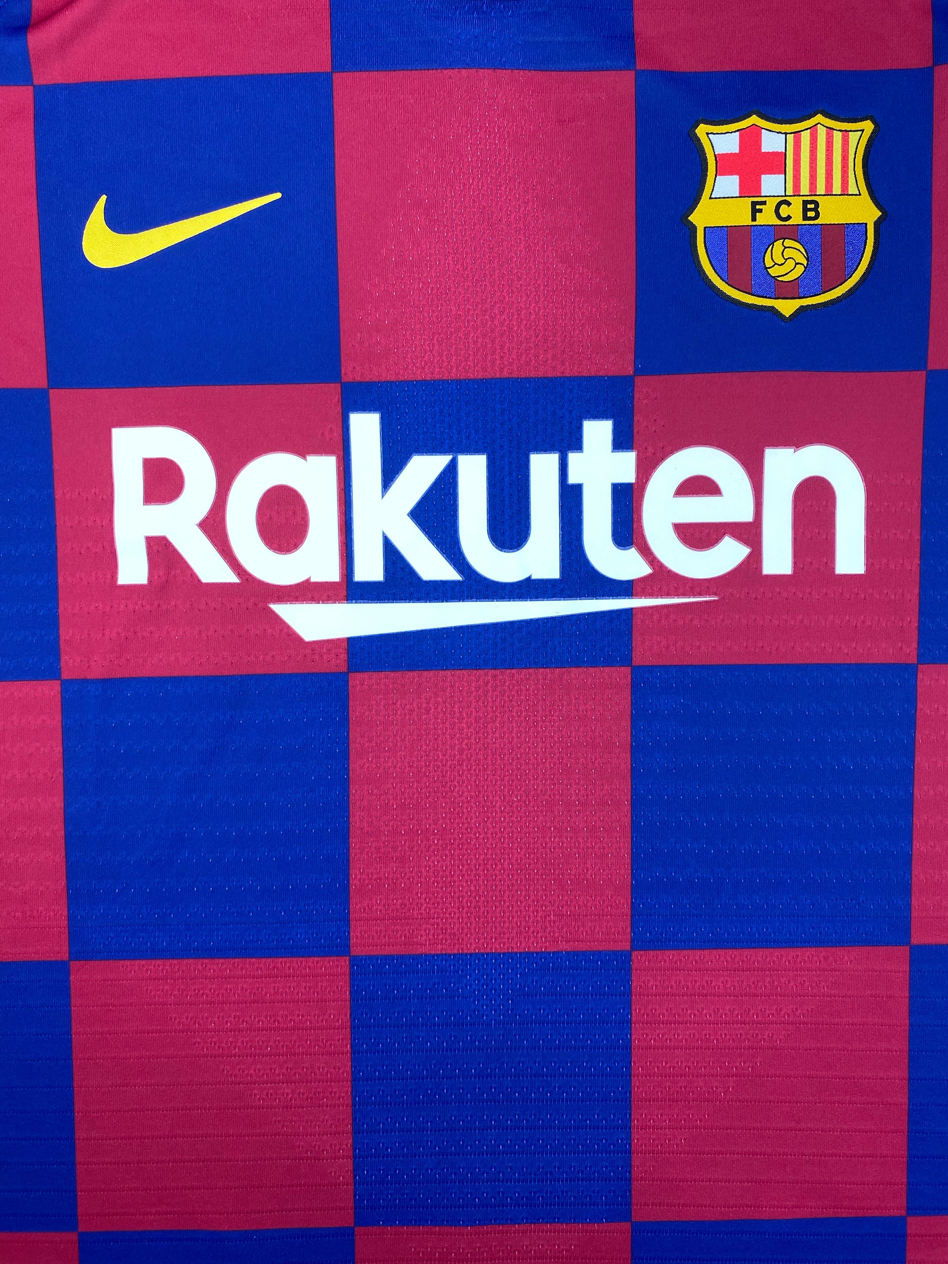 Barcelona 2019/20 *Especificaciones del jugador* Camiseta de local Vaporknit (M) 9.5/10