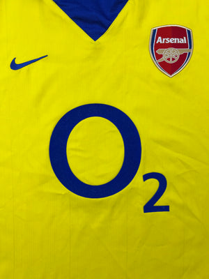 2003/05 Camiseta visitante del Arsenal Cole # 3 (S) 8.5/10
