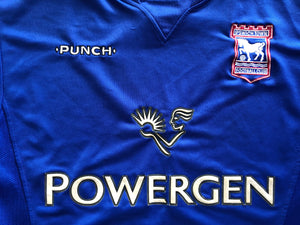 2003/05 Camiseta local del Ipswich Town (S) 8.5/10