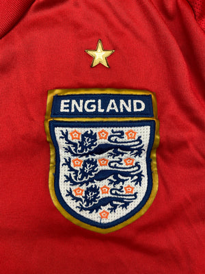 2006/08 England Away L/S Shirt (S) 7.5/10