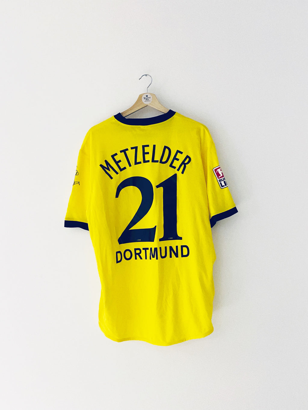 2003/04 Borussia Dortmund Maillot Domicile Metzelder #21 (XL) 9/10 