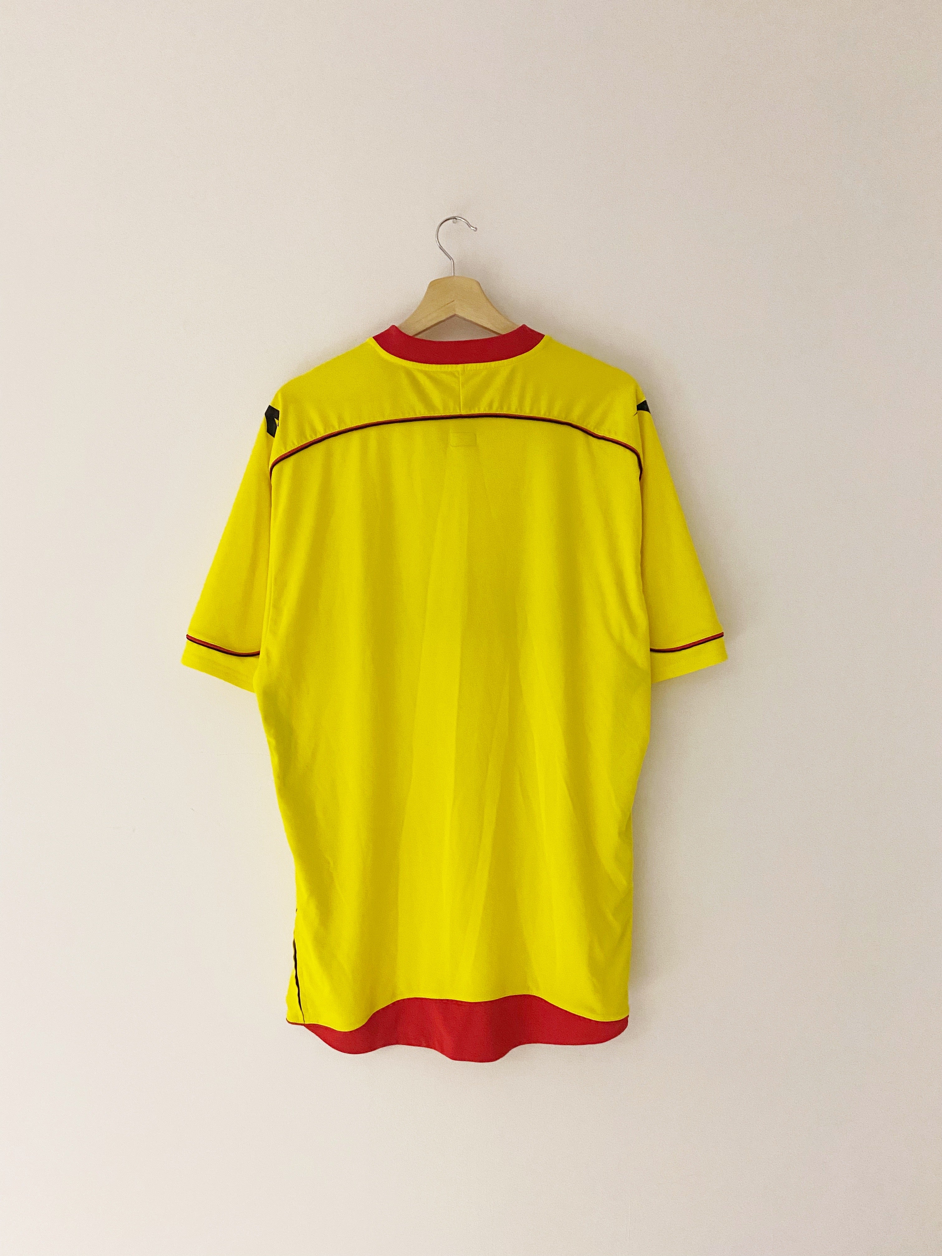 Camiseta local del Watford 2008/09 (XL) 9/10 