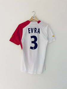 2004/06 Monaco Home Shirt Evra #3 (S) 8/10