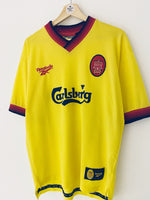 1997/99 Liverpool *Firmado* Camiseta visitante (M) 9/10
