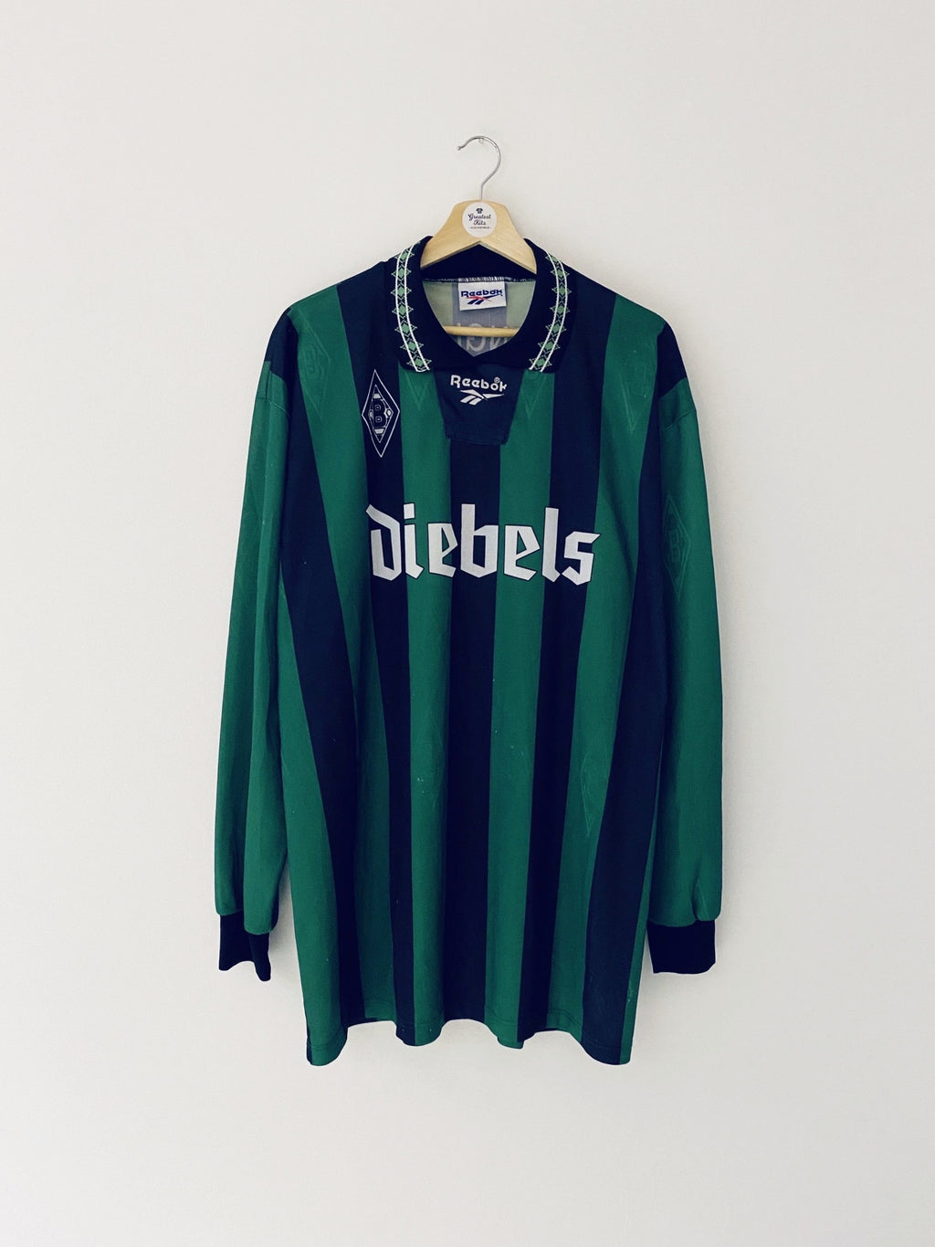 1995/96 Camiseta de visitante del Borussia Monchengladbach L/S (XXL) 7.5/10
