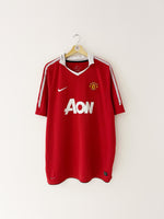 2010/11 Manchester United Home Shirt (XXL) 9/10