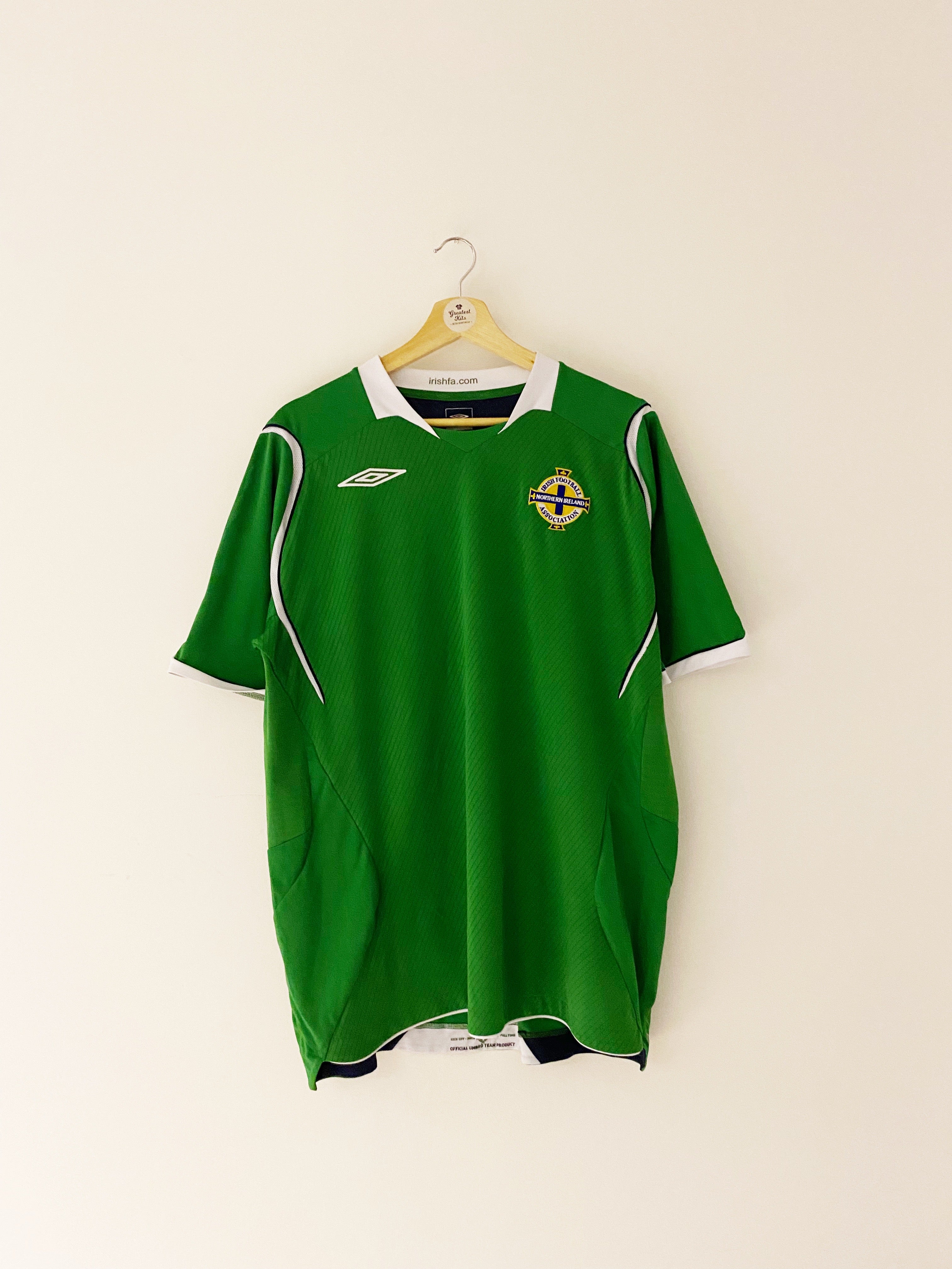 Camiseta local de Irlanda del Norte 2008/10 (XL) 9/10
