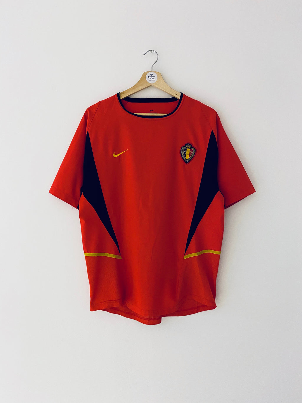 2002/04 Camiseta local de Bélgica (M) 9/10