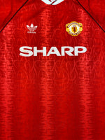 1990/92 Manchester United Home Shirt (L) 8.5/10