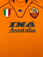 2001/02 Roma Fourth Shirt (XL) 9/10