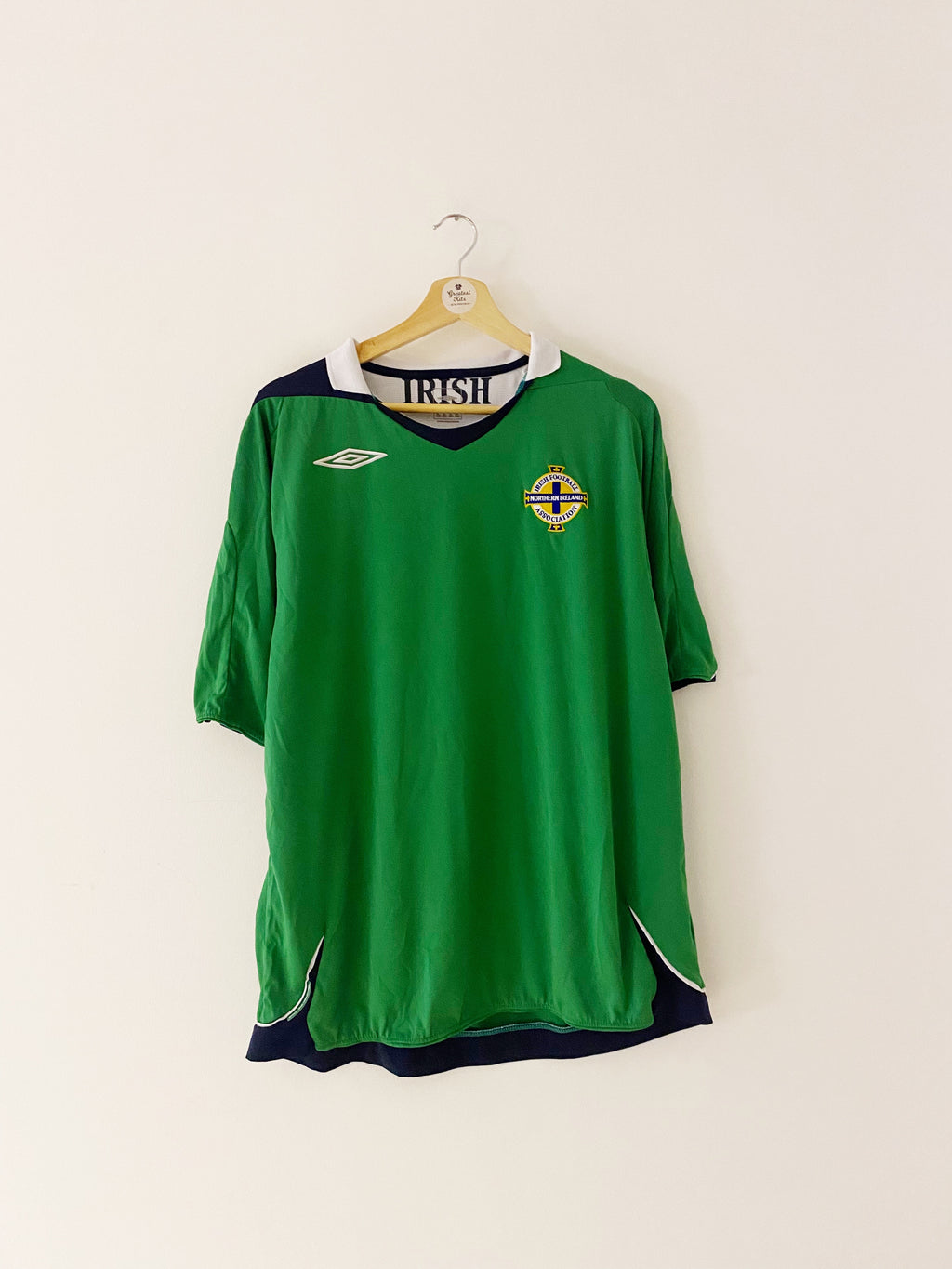 2006/08 Northern Ireland Home Shirt (XL) 9/10