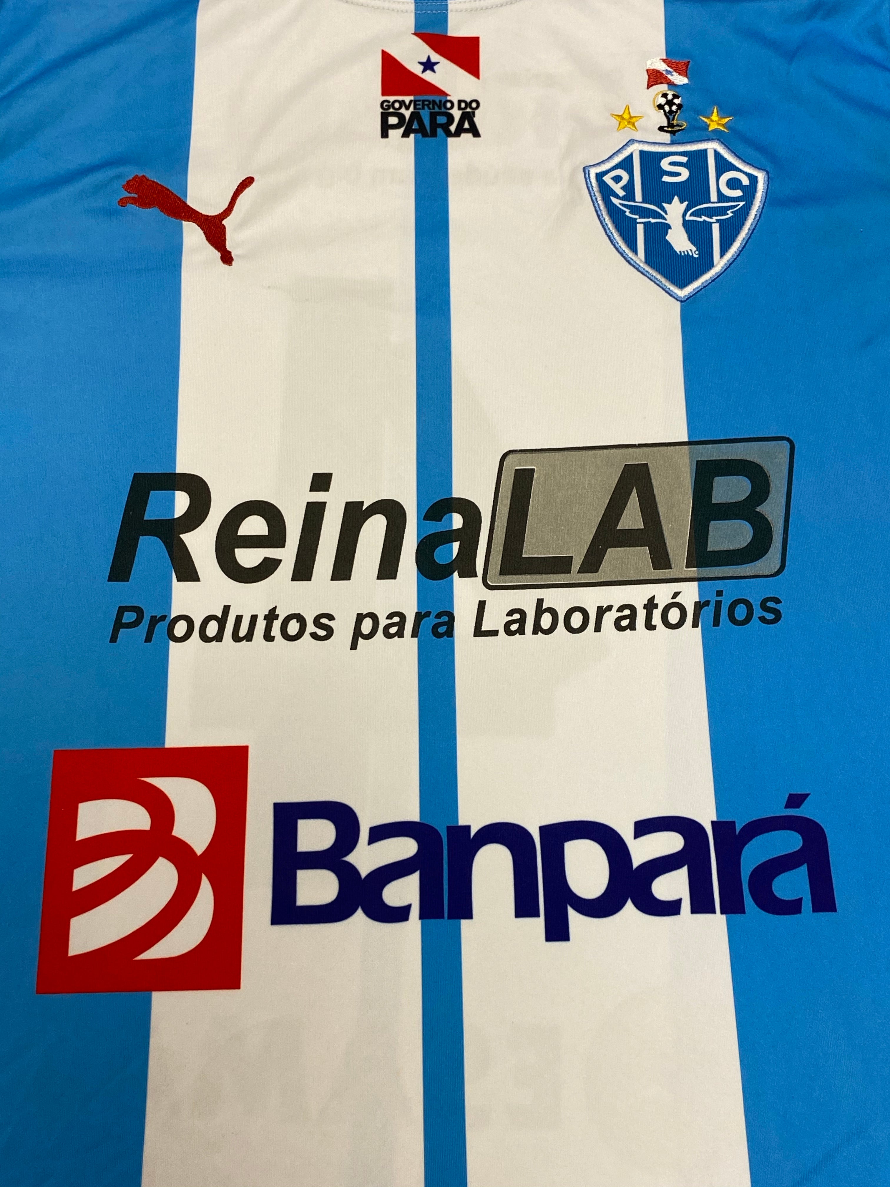 2013 Paysandu *Player Issue* Maillot L/S Domicile #4 (XL) 8.5/10