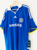 Camiseta de local del Chelsea 2008/09 Ballack # 13 (XL) BNWT