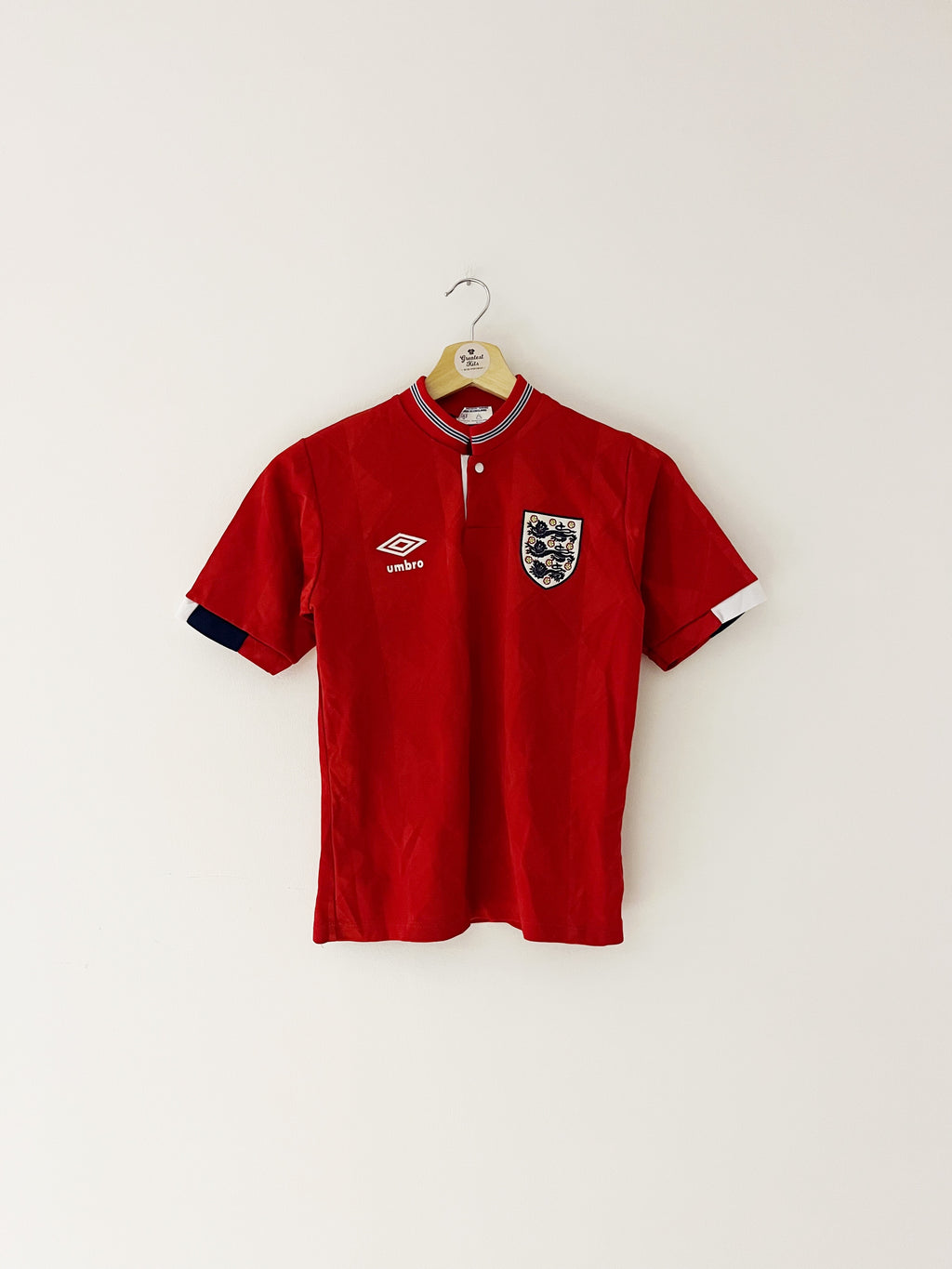 1988/89 England Away Shirt (L.Boys) 9/10