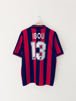 1997/98 Camiseta local del AC Milan Ibou n.º 13 (M) 7,5/10