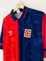 1990/93 Camiseta local Cagliari (XL) 9/10