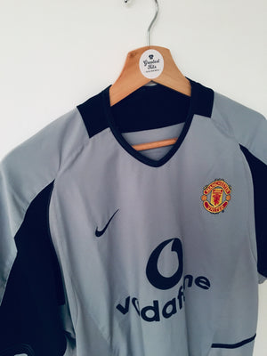 2002/03 Manchester United S/S GK Shirt (M) 8.5/10