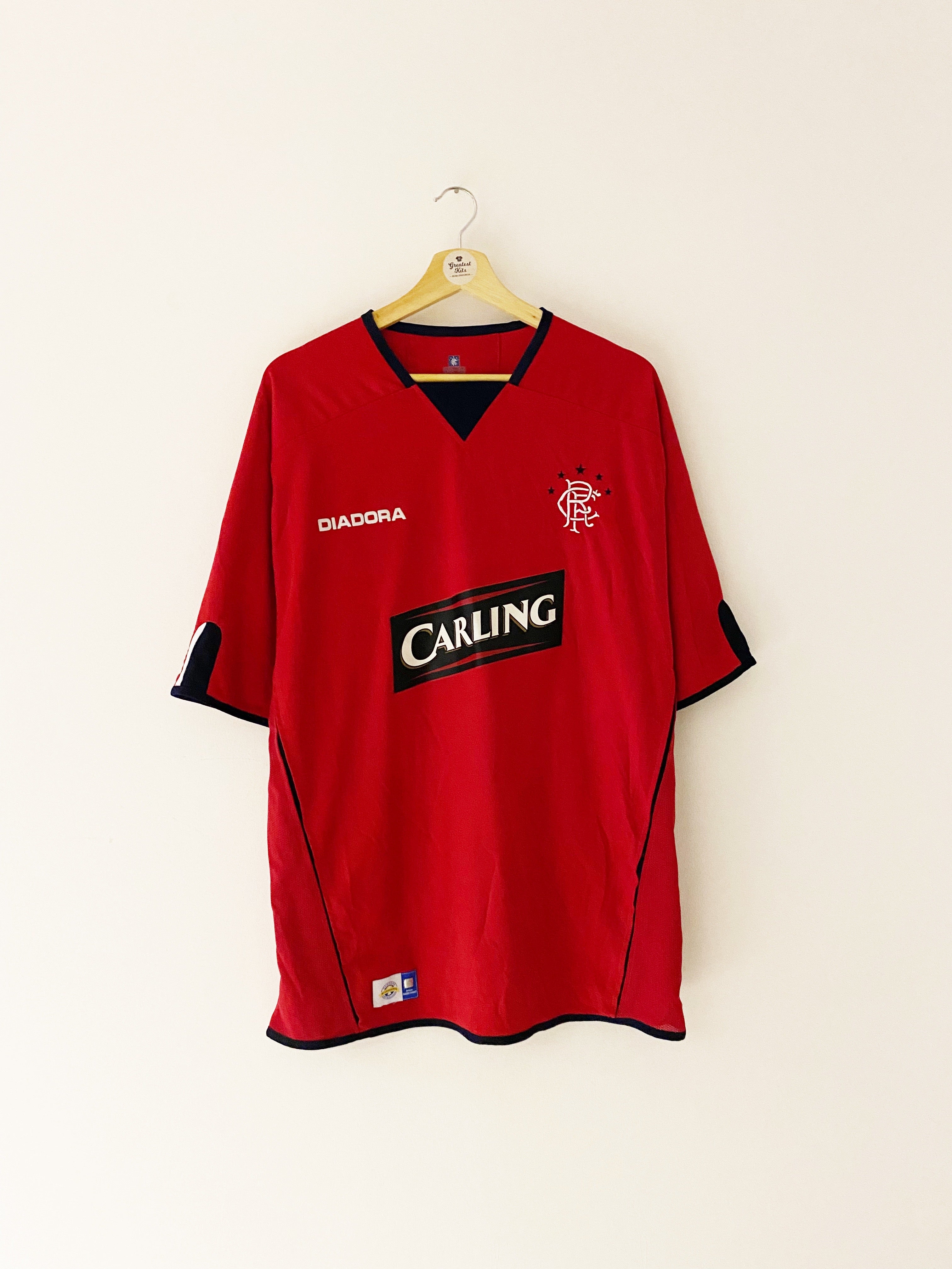 2004/05 Rangers Third Shirt (XL) 9/10