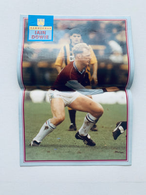 Programme du match West Ham contre Barnsley 1991