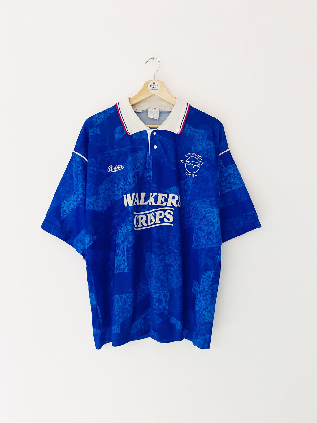 1990/92 Leicester Home Shirt (L) 7.5/10