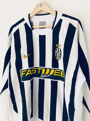 Maillot Juventus Domicile L/S 2003/04 (XL) 8.5/10