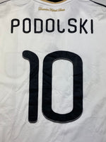 2010/11 Allemagne Maillot Domicile Podolski #10 (XXL) 9/10