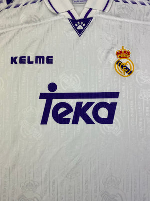 1996/97 Camiseta de local del Real Madrid (XL) 9/10