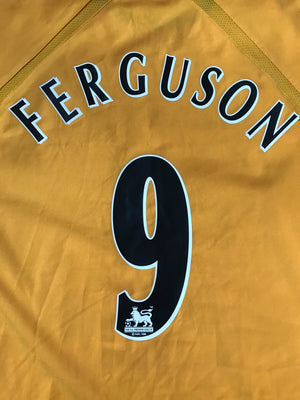 2003/04 Everton Away L/S Shirt Ferguson #9 (L) 9.5/10