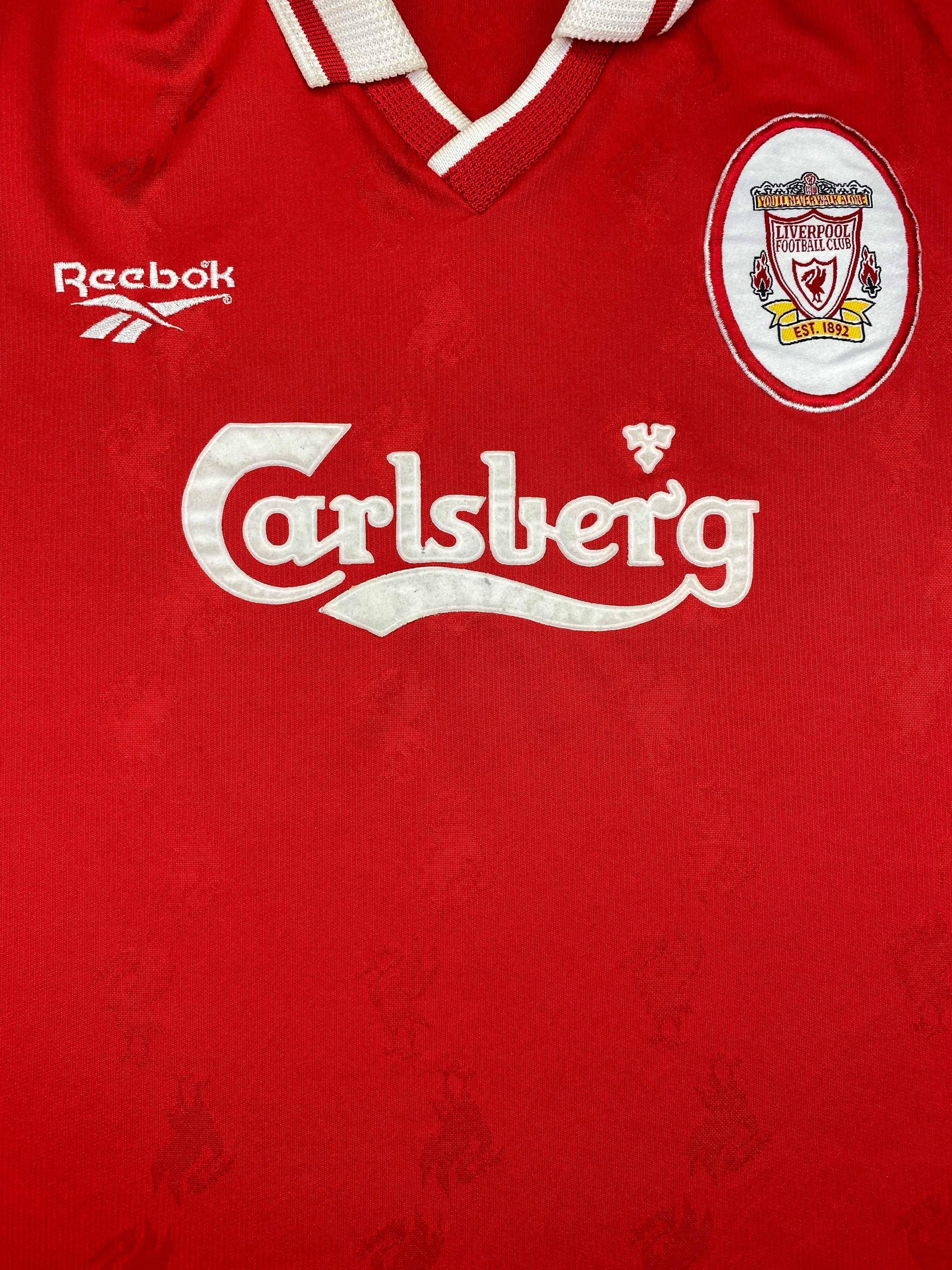 Camiseta local del Liverpool 1996/98 (XL) 7,5/10