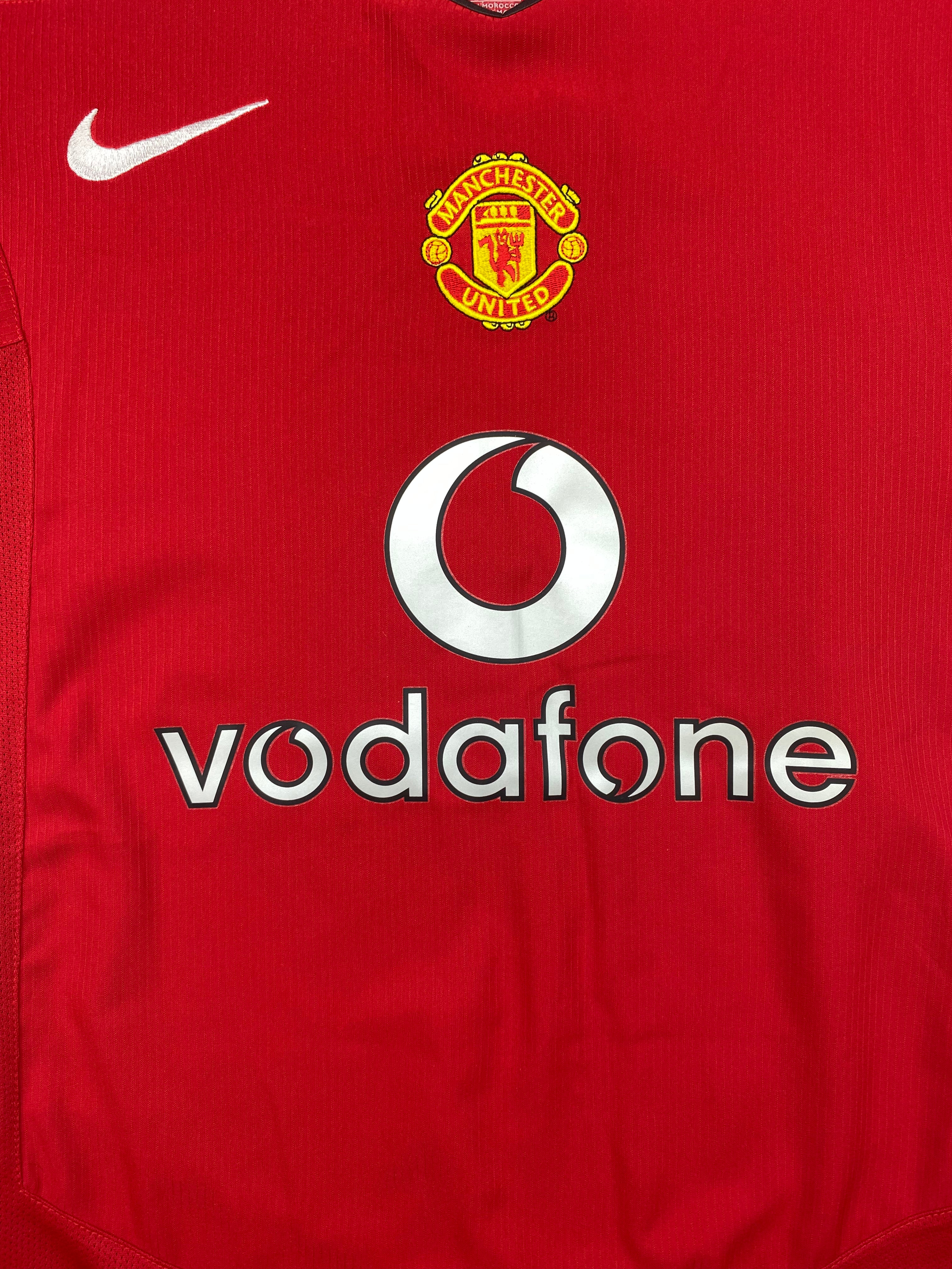 2004/06 Manchester United Home Shirt (L) 9.5/10