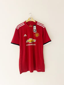 2017/18 Manchester United Home Shirt (XL) BNIB