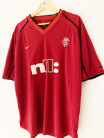 2000/01 Tercera camiseta de los Rangers (XL) 8.5/10 