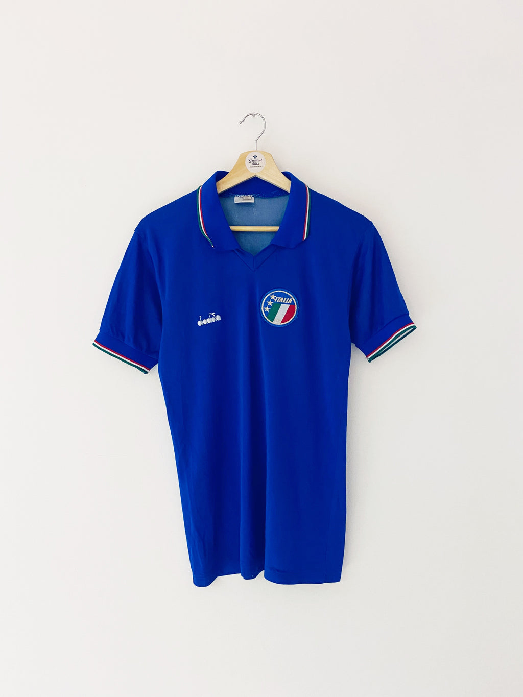 1986/90 Camiseta local de Italia (M) 9/10