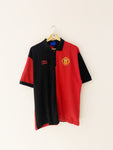 1994/95 Manchester United Polo Shirt (L) 9/10