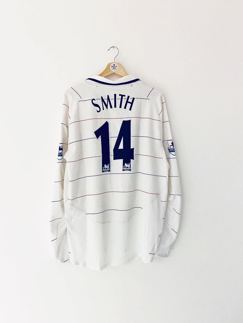 2004/05 Manchester United Troisième L/S Maillot Smith #14 (XL) 9/10