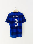 2011/12 Manchester United Away Shirt Evra #3 (S) 9/10