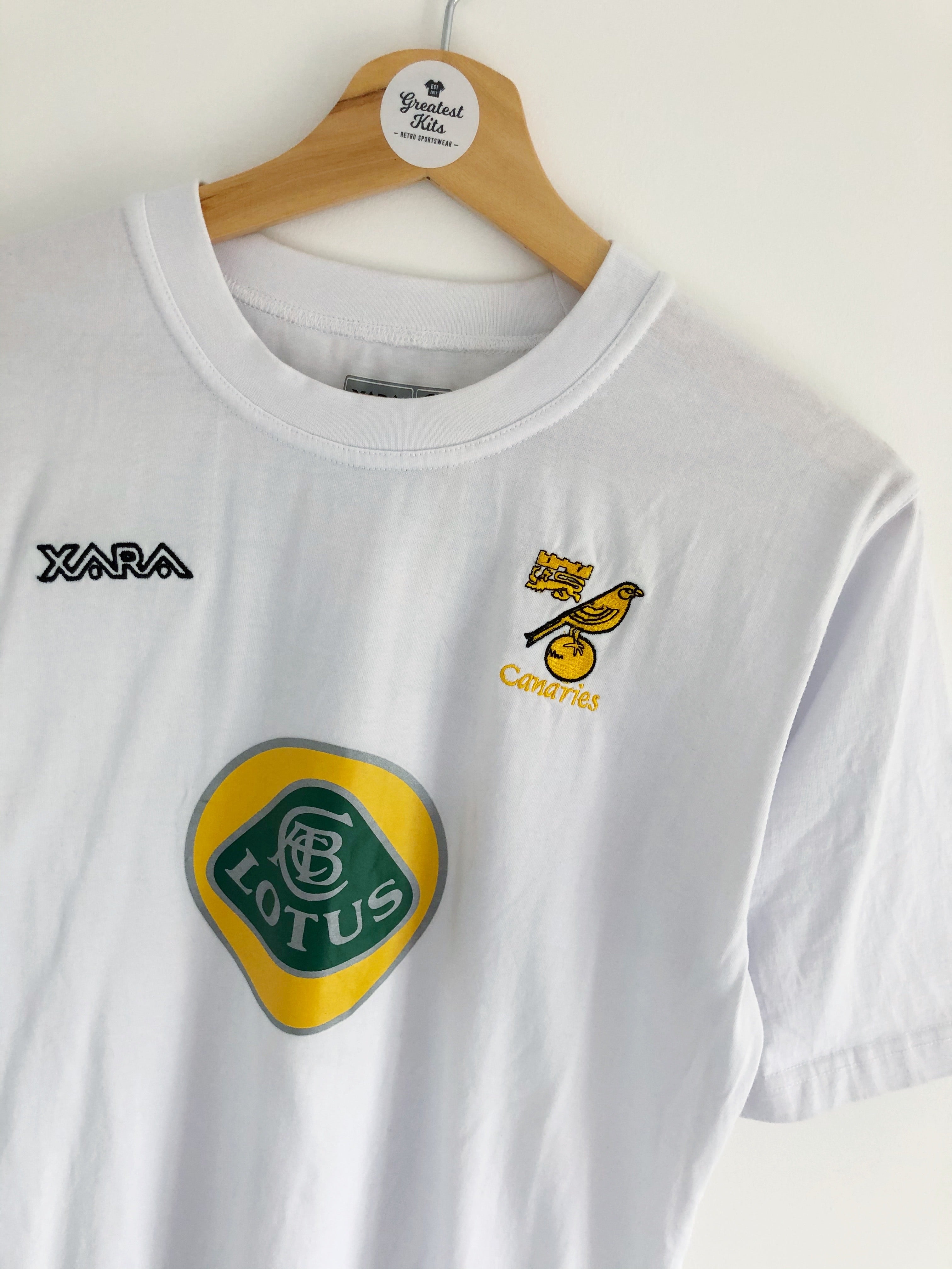 T-shirt d'entraînement Norwich 2003/04 (S) 8,5/10