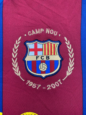 2007/08 Barcelona Home Shirt (L) 7/10