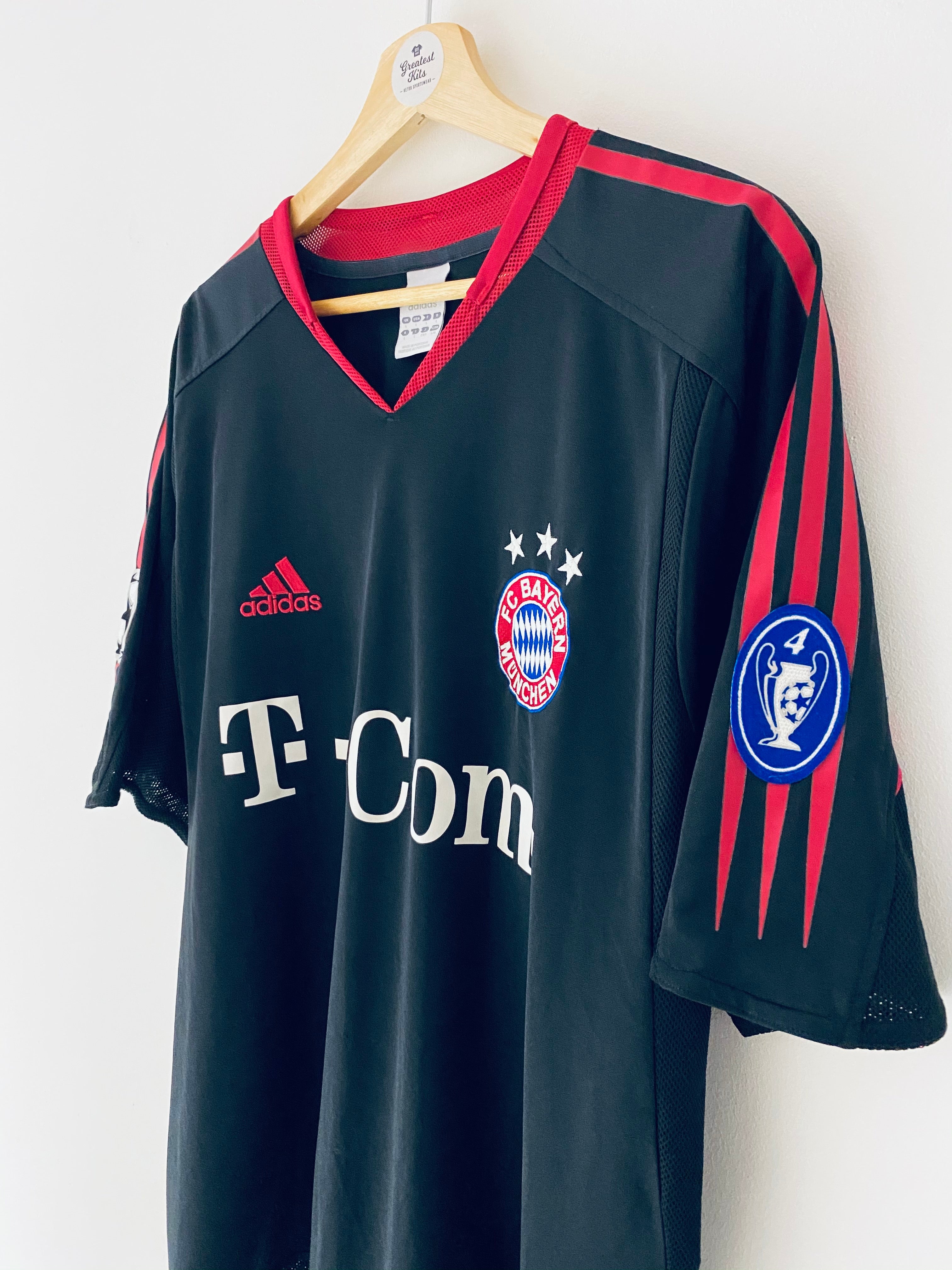 Maillot CL Bayern Munich 2004/05 (L) 8.5/10 