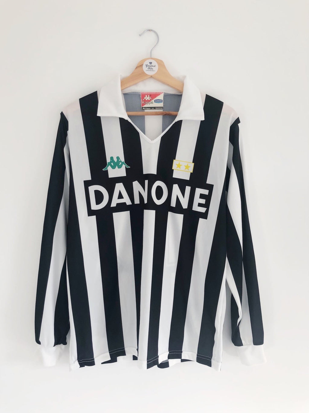 1992/94 Camiseta local L/S de la Juventus n.° 10 (Baggio) (M) 9/10