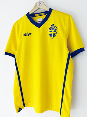 Camiseta de local de Suecia 2010/12 (M) 9/10 