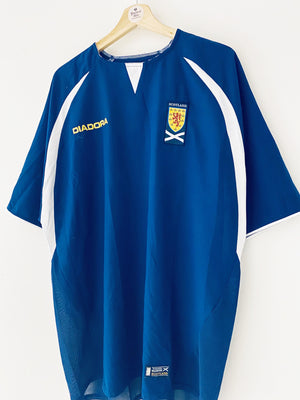 2003/05 Camiseta local de Escocia (L) 9/10 
