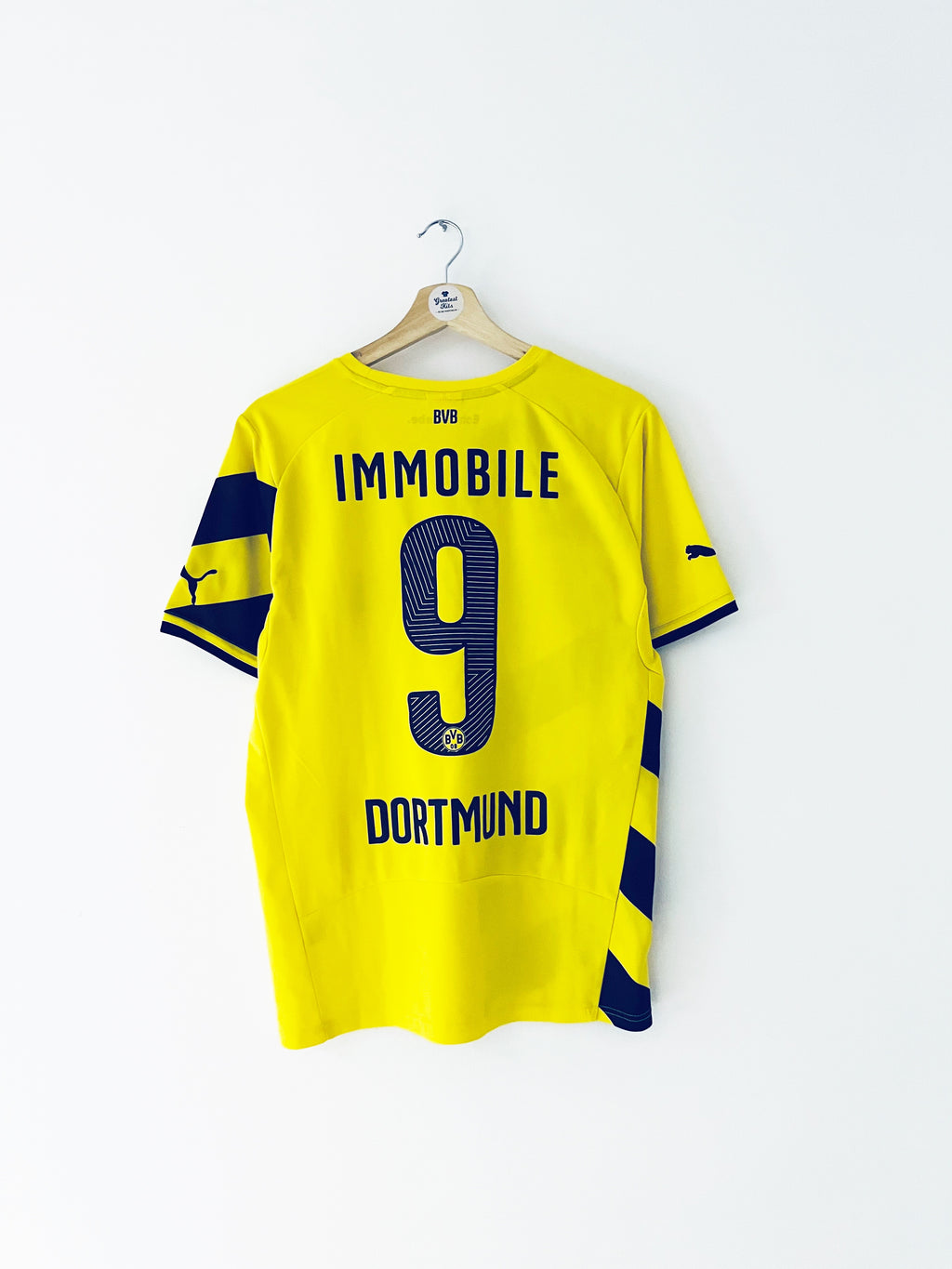 2014/15 Borussia Dortmund Maillot Domicile Immobile #9 (M) 9/10
