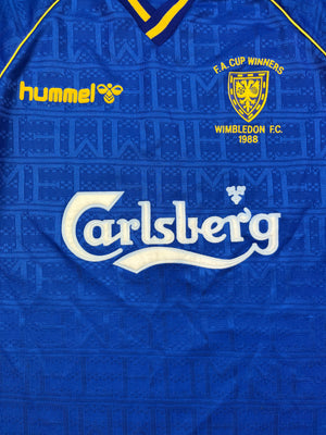 1988/89 Wimbledon Home Shirt (Y) 9/10
