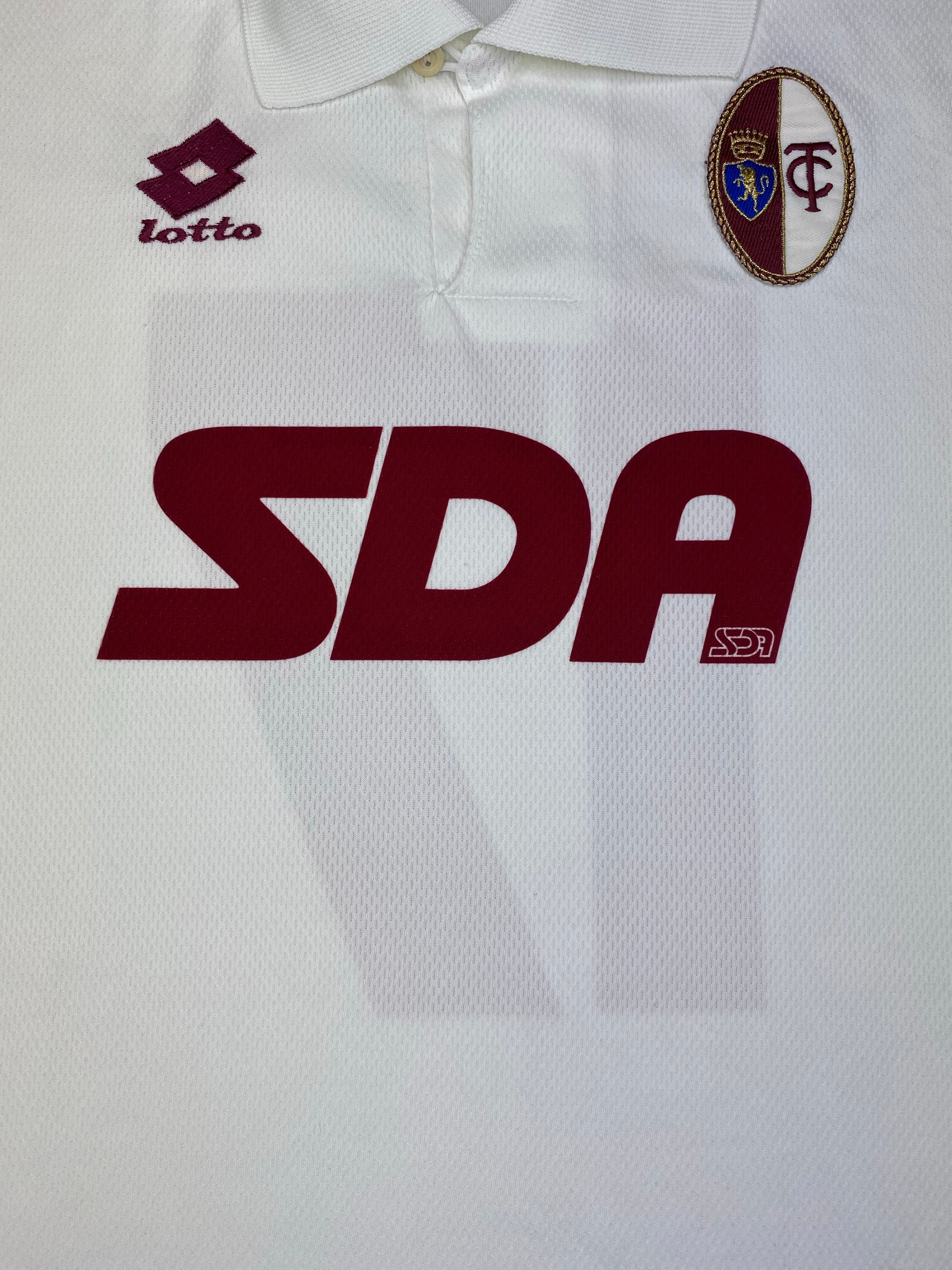 1995/96 Camiseta visitante del Torino n.º 17 (XL) 9/10 