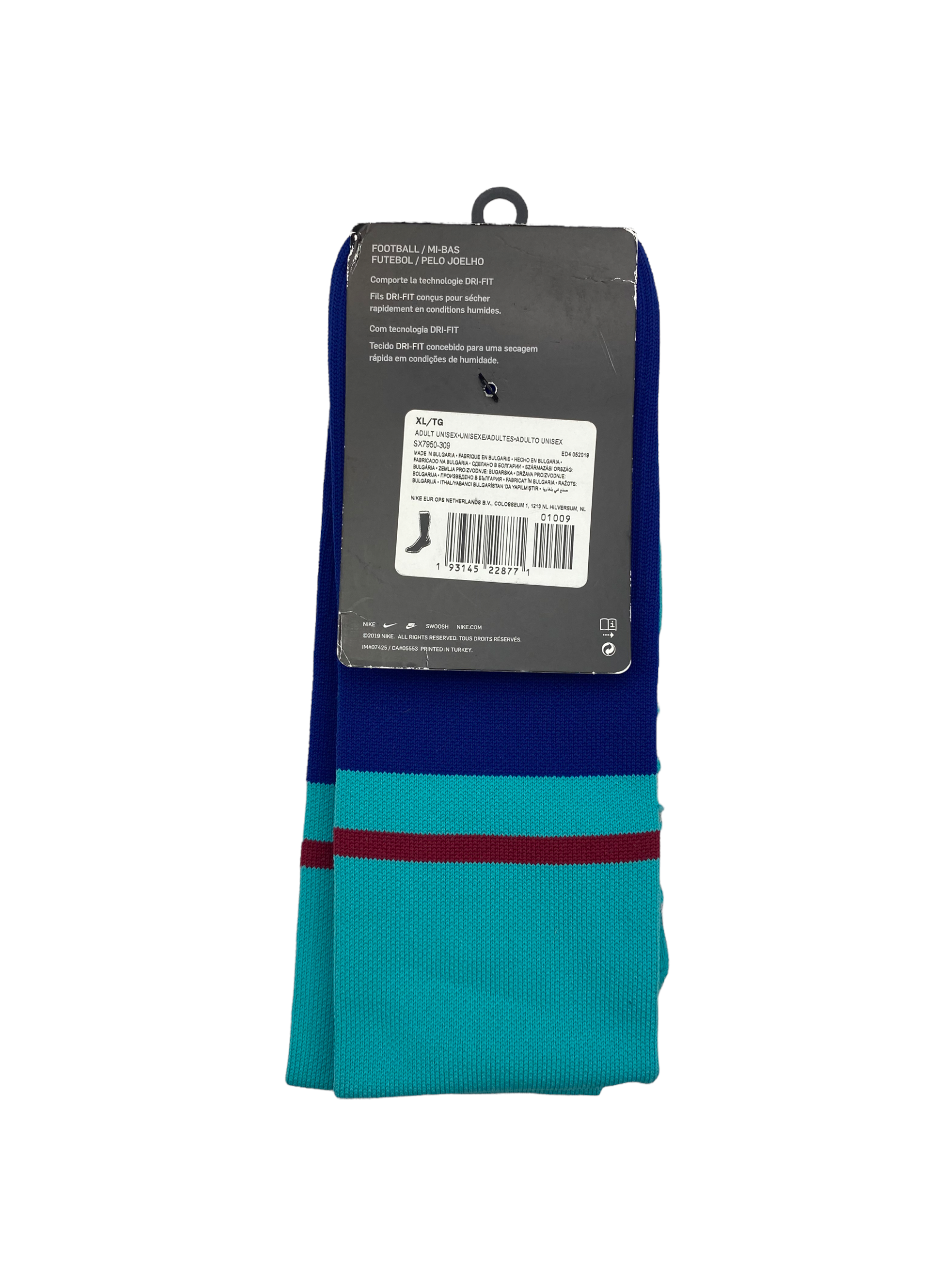 2019 20 Barcelona Third Socks XL BNWT Greatest Kits