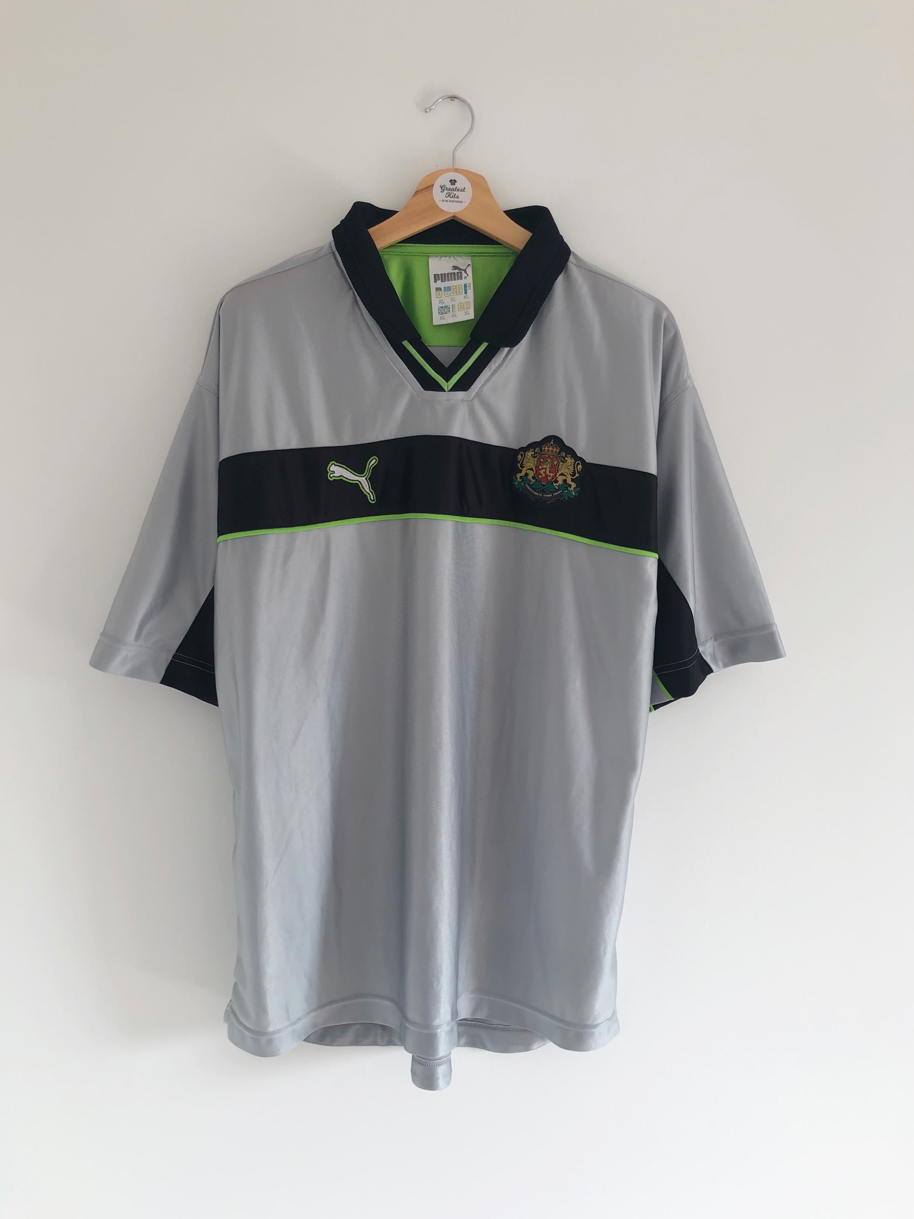 1998/00 Camiseta Bulgaria GK S/S (XL) 8/10