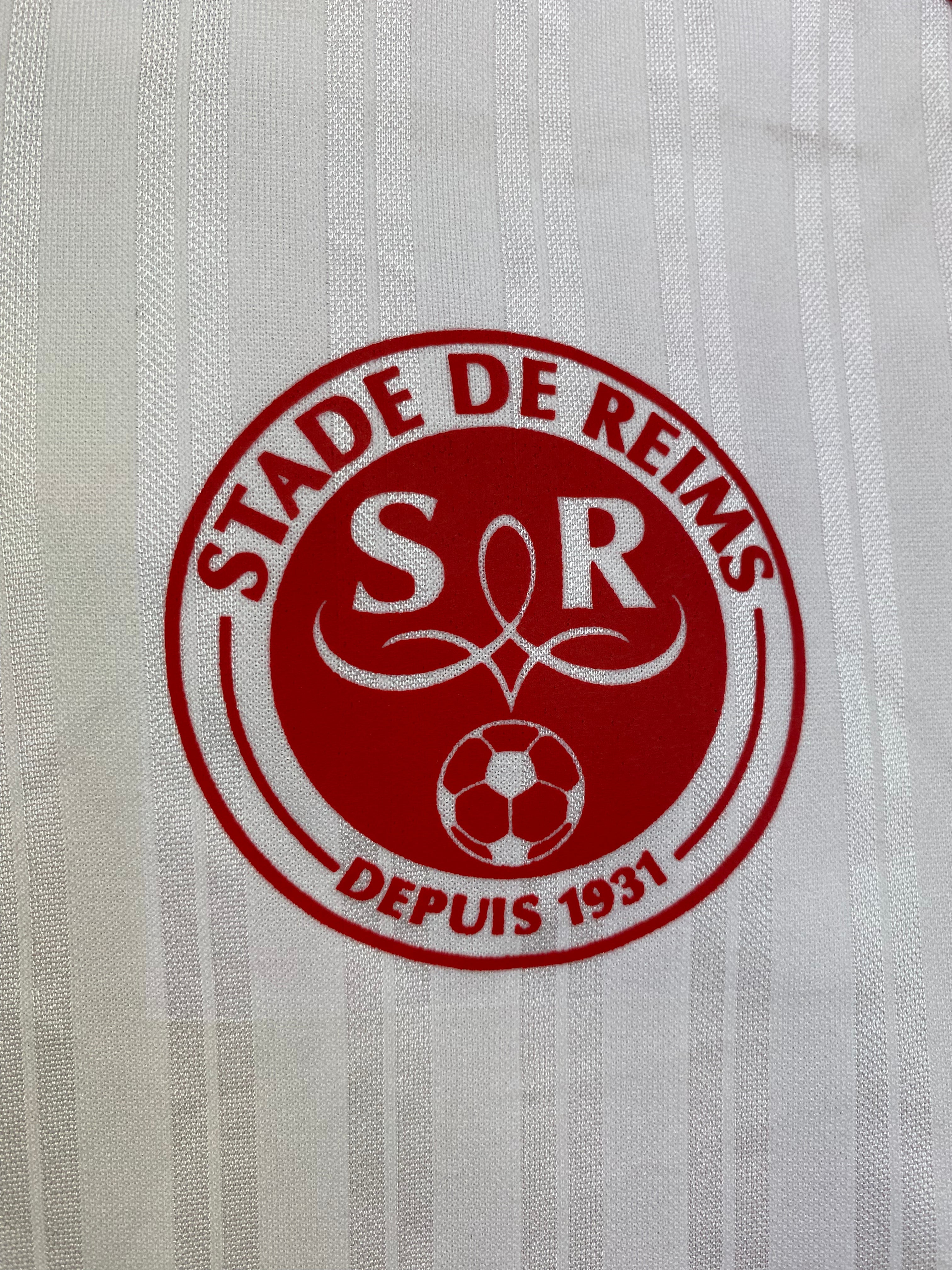 2002/03 Stade Reims Away L/S Shirt #2 (XL) 9/10