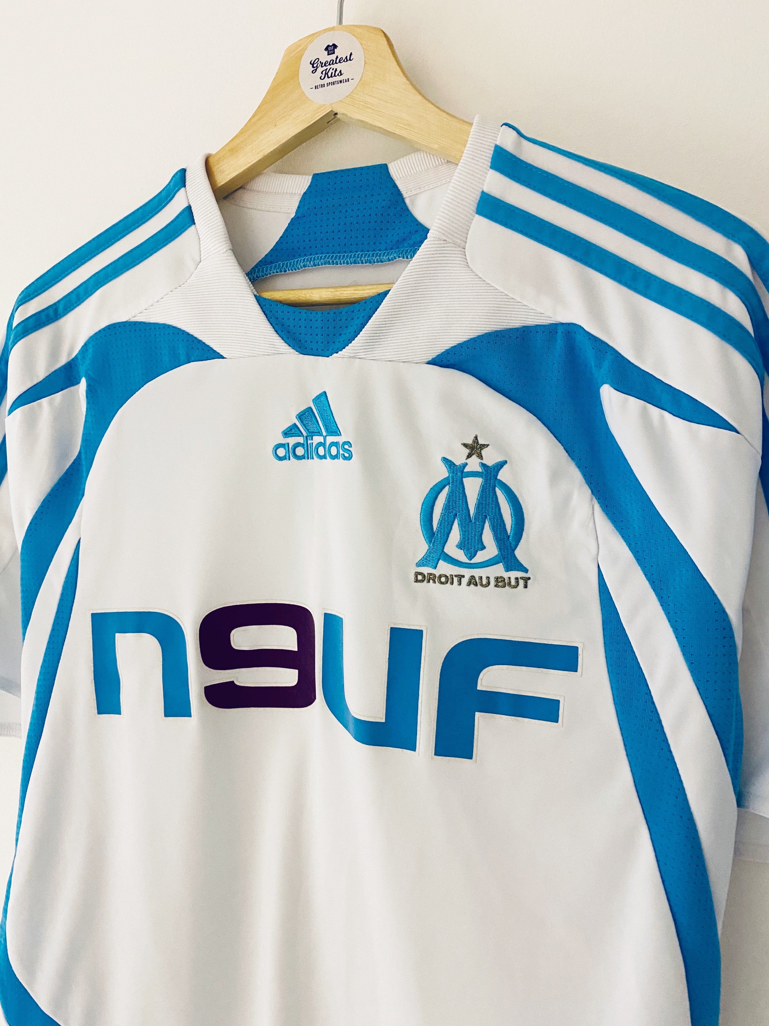 Maillot Domicile de l'Olympique de Marseille 2007/08 (S) 9/10